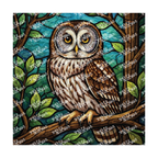 PatternPly® Transparent Birds Series Volume 2 Perched Owls 17 art scene artwork