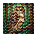 PatternPly® Transparent Birds Series Volume 2 Perched Owls 18 art scene artwork