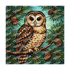 PatternPly® Transparent Birds Series Volume 2 Perched Owls 20 art scene artwork