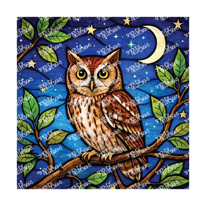 PatternPly® Transparent Birds Series Volume 2 Perched Owls  22