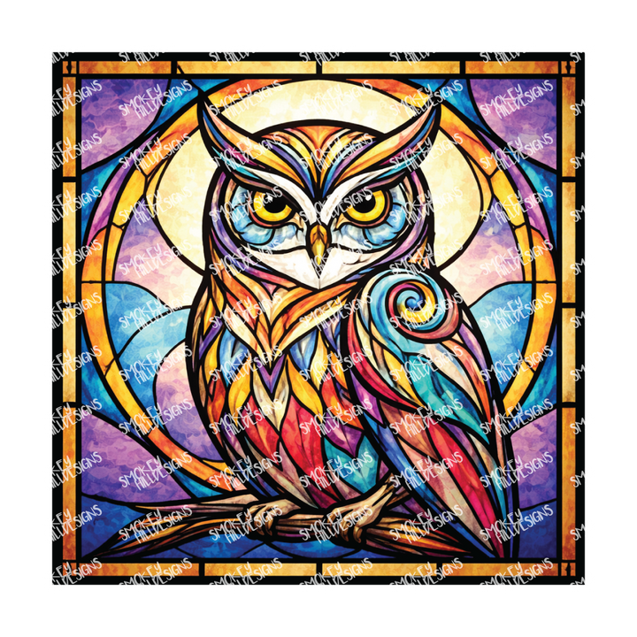 PatternPly® Full Coverage Birds Series Volume 2 Perched Owls 27