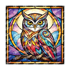 PatternPly® Transparent Birds Series Volume 2 Perched Owls 27 art scene artwork