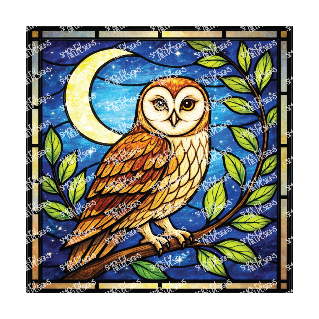 PatternPly® Full Coverage Birds Series Volume 2 Perched Owls 28