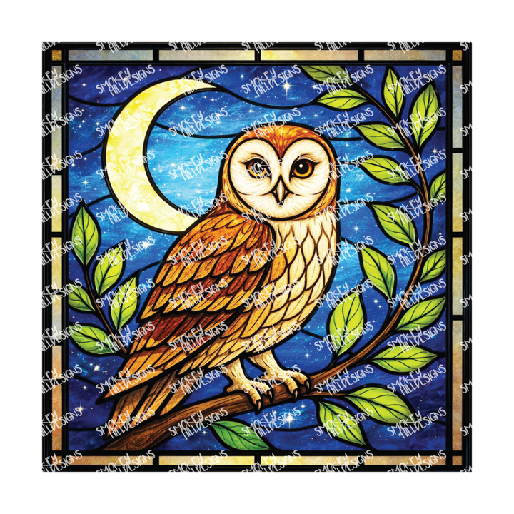 PatternPly® Full Coverage Birds Series Volume 2 Perched Owls 28