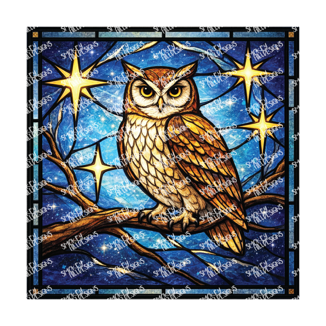 PatternPly® Transparent Birds Series Volume 2 Perched Owls  29