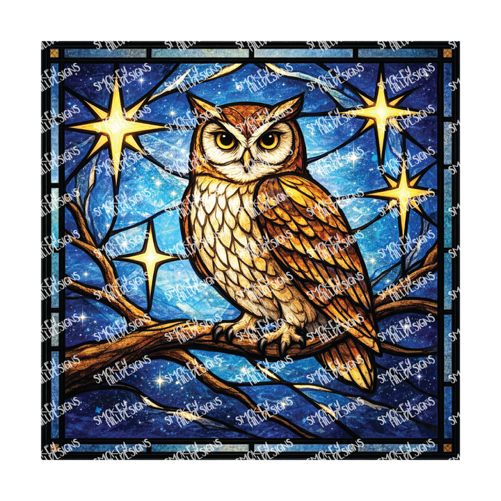 PatternPly® Transparent Birds Series Volume 2 Perched Owls  29