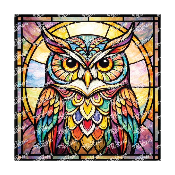PatternPly® Transparent Birds Series Volume 2 Perched Owls  30