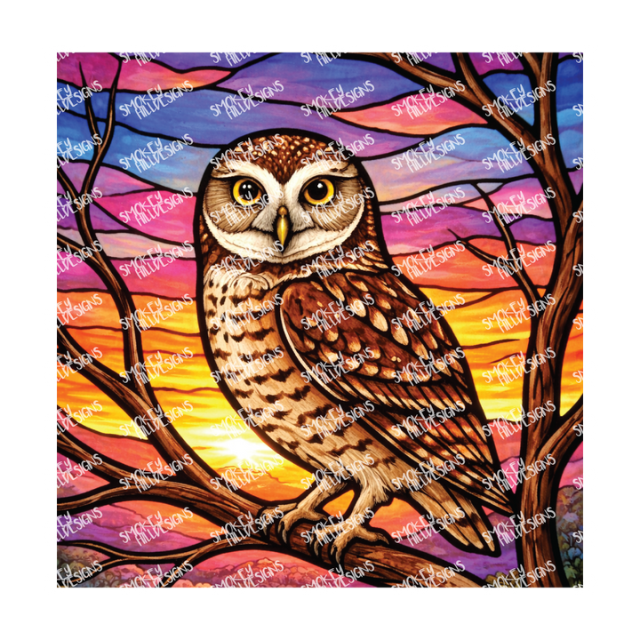 PatternPly® Full Coverage Birds Series Volume 2 Perched Owls 31