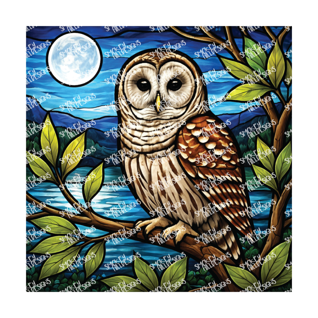 PatternPly® Full Coverage Birds Series Volume 2 Perched Owls 32