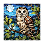 PatternPly® Transparent Birds Series Volume 2 Perched Owls 32 art scene artwork
