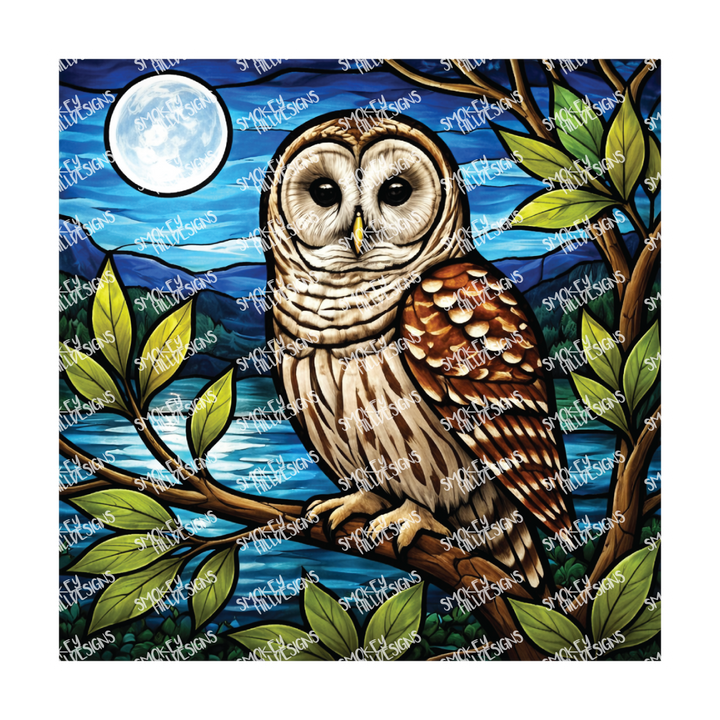 PatternPly® Transparent Birds Series Volume 2 Perched Owls  32