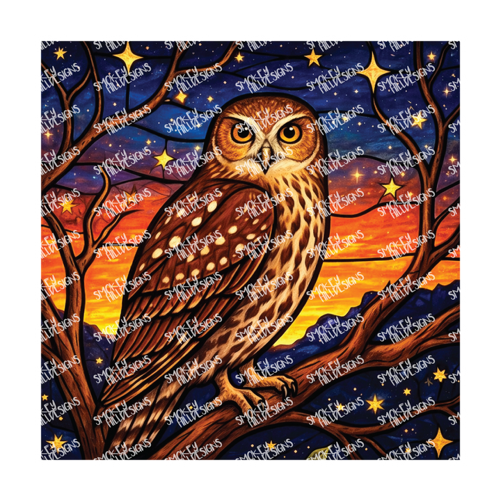 PatternPly® Full Coverage Birds Series Volume 2 Perched Owls 4