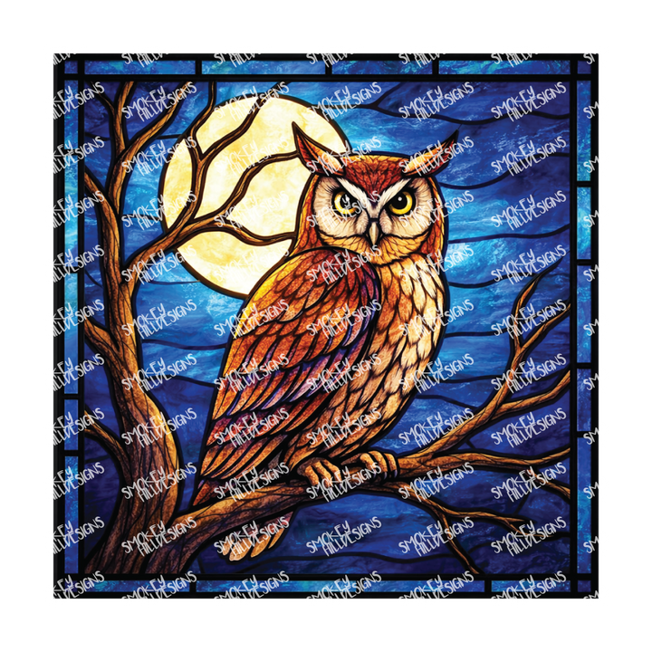 PatternPly® Full Coverage Birds Series Volume 2 Perched Owls 5