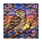 PatternPly® Transparent Birds Series Volume 2 Perched Owls 6 art scene artwork