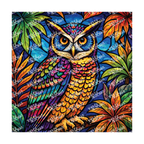 PatternPly® Transparent Birds Series Volume 2 Perched Owls 7 art scene artwork