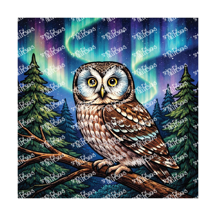 PatternPly® Transparent Birds Series Volume 2 Perched Owls  8