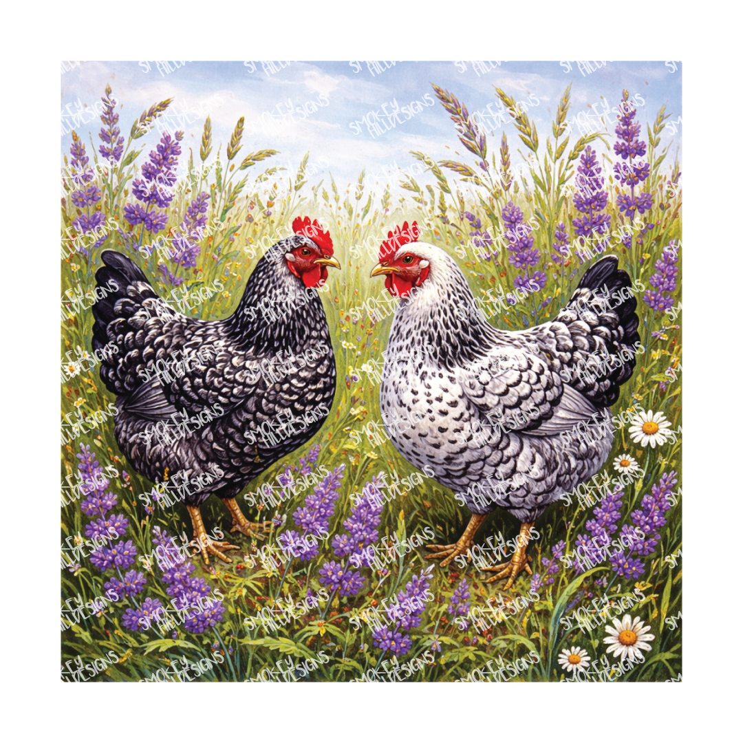 PatternPly® Full Coverage Birds Series Volume 3 Chickens and Roosters 10