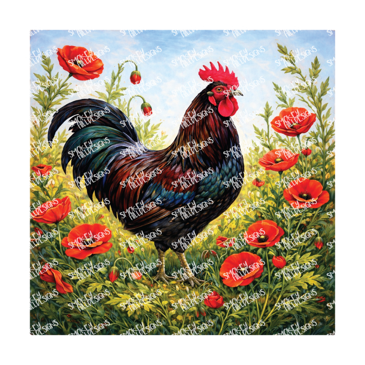 PatternPly® Transparent Birds Series Volume 3 Chickens and Roosters  13