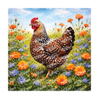 PatternPly® Transparent Birds Series Volume 3 Chickens and Roosters 15 art scene artwork