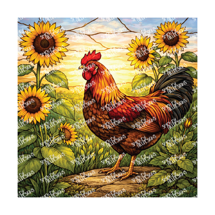PatternPly® Full Coverage Birds Series Volume 3 Chickens and Roosters 17
