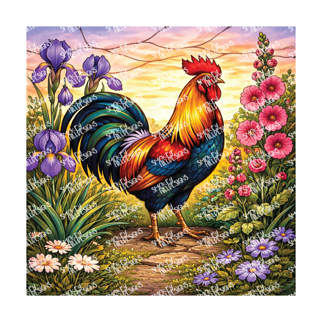 PatternPly® Full Coverage Birds Series Volume 3 Chickens and Roosters 18