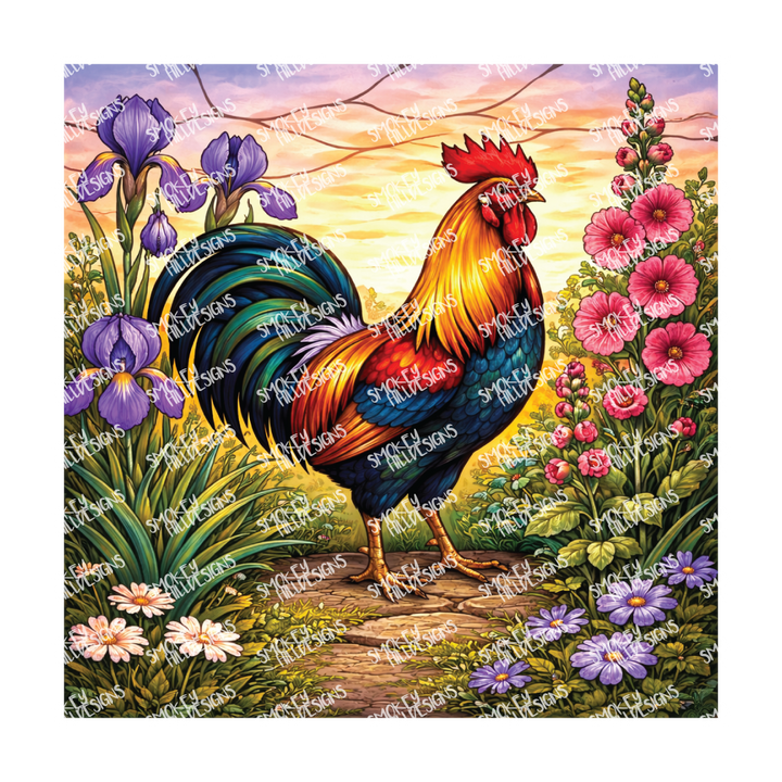PatternPly® Transparent Birds Series Volume 3 Chickens and Roosters  18