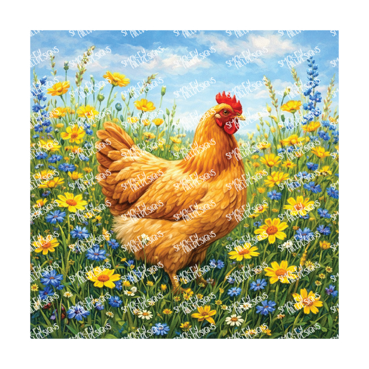 PatternPly® Transparent Birds Series Volume 3 Chickens and Roosters  22