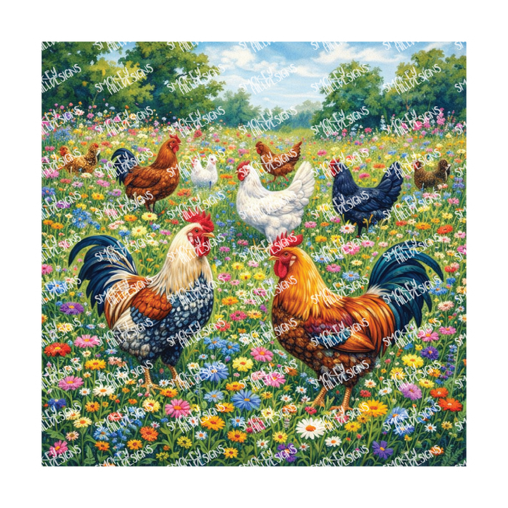 PatternPly® Transparent Birds Series Volume 3 Chickens and Roosters  23