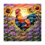 PatternPly® Transparent Birds Series Volume 3 Chickens and Roosters 24 art scene artwork