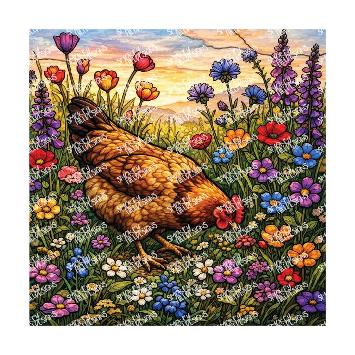 PatternPly® Full Coverage Birds Series Volume 3 Chickens and Roosters 25