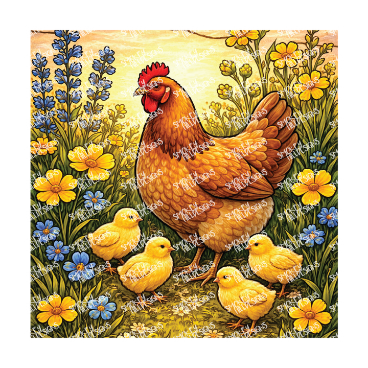 PatternPly® Transparent Birds Series Volume 3 Chickens and Roosters  26