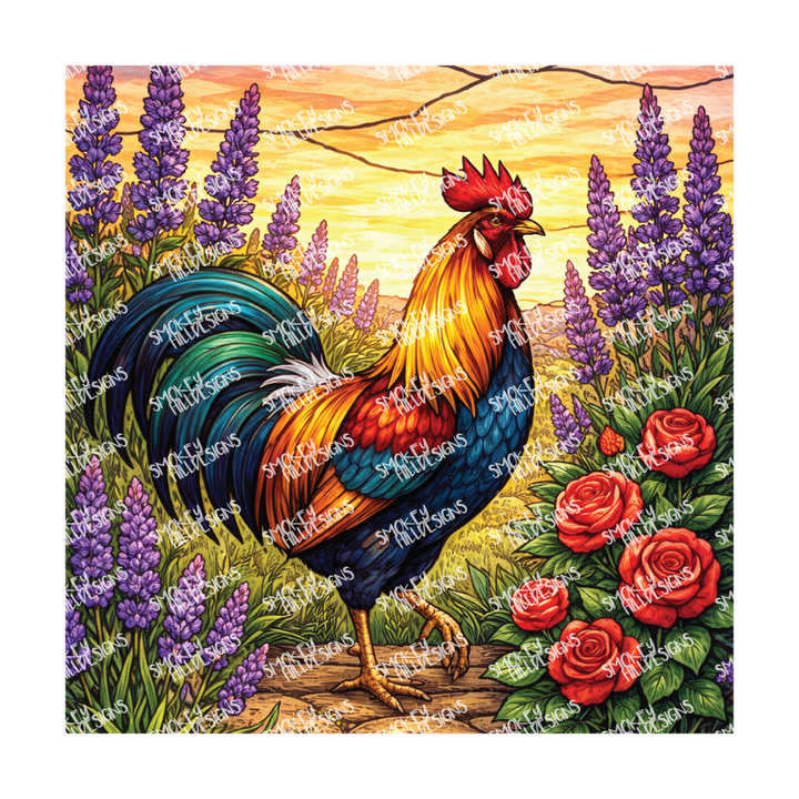 PatternPly® Full Coverage Birds Series Volume 3 Chickens and Roosters 31