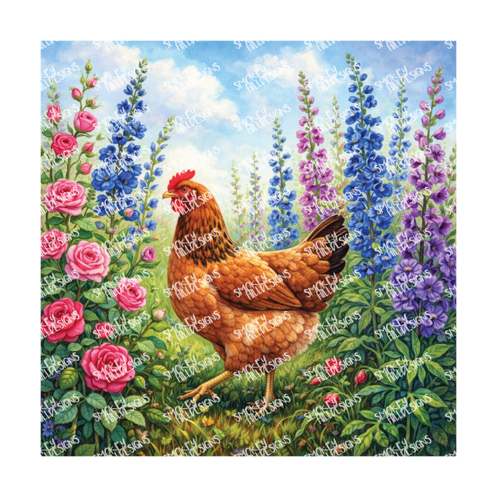 PatternPly® Full Coverage Birds Series Volume 3 Chickens and Roosters 3
