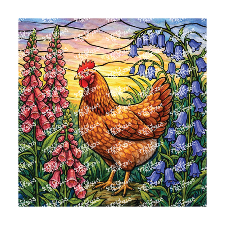 PatternPly® Full Coverage Birds Series Volume 3 Chickens and Roosters 5