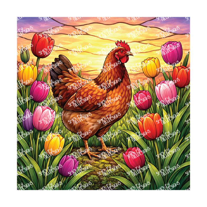 PatternPly® Full Coverage Birds Series Volume 3 Chickens and Roosters 9