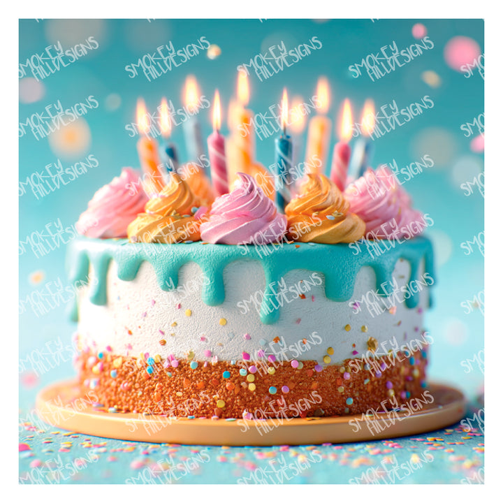 PatternPly® Full Coverage Birthday Cake