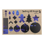 PatternPly® Full Coverage Black And Blue Abstract product photo 3