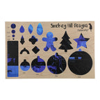 PatternPly® Transparent Black and Blue Abstract product photo 3