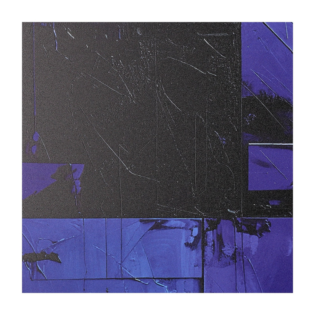 PatternPly® Full Coverage Black And Blue Abstract sheet showing the pattern