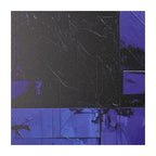 PatternPly® Full Coverage Black And Blue Abstract sheet showing the pattern