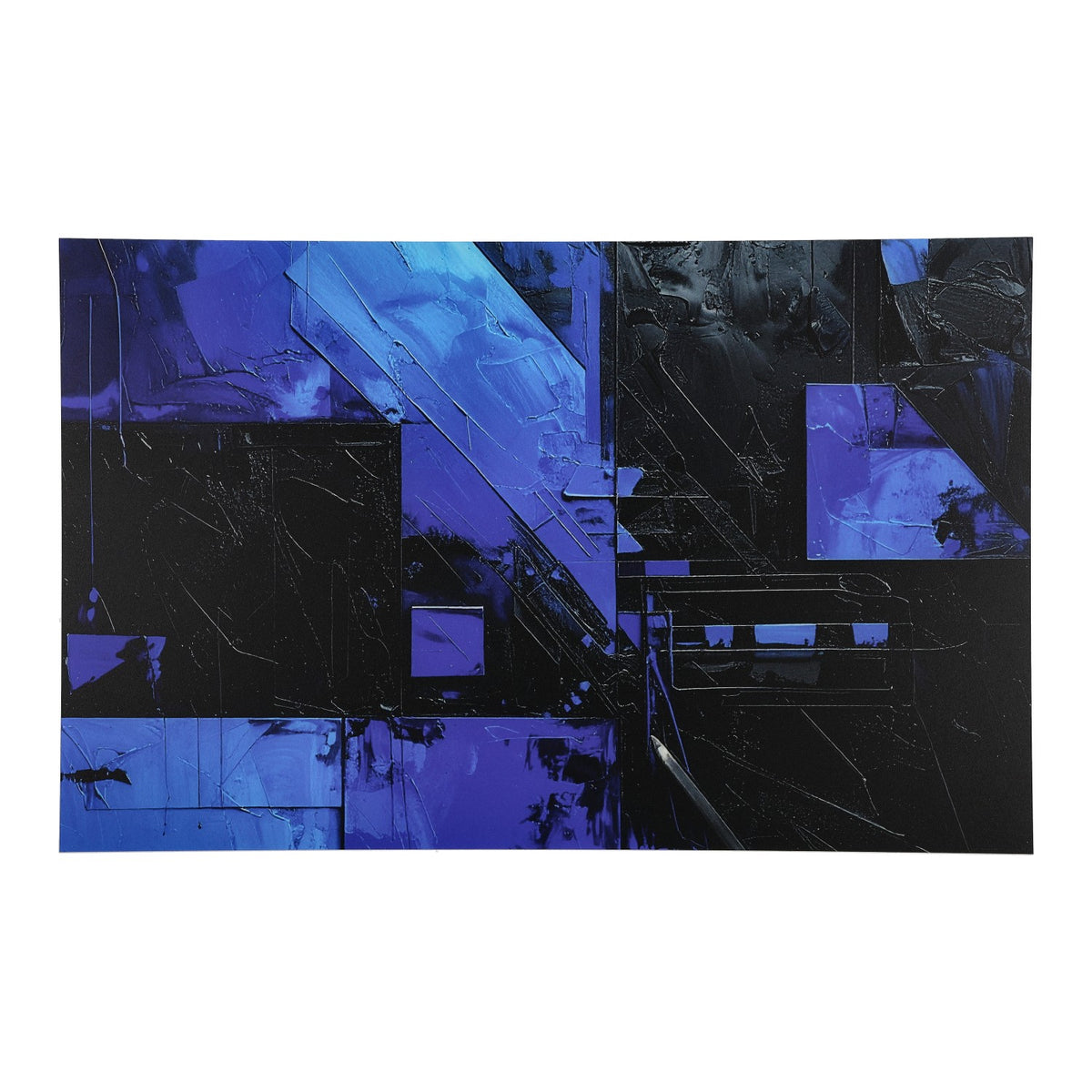 PatternPly® Transparent Black and Blue Abstract product photo 2