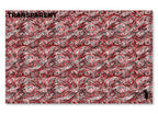 PatternPly® Transparent Black and Red Swirls product photo 2