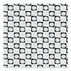 PatternPly® Scattered Black and White Squares sheet showing the pattern