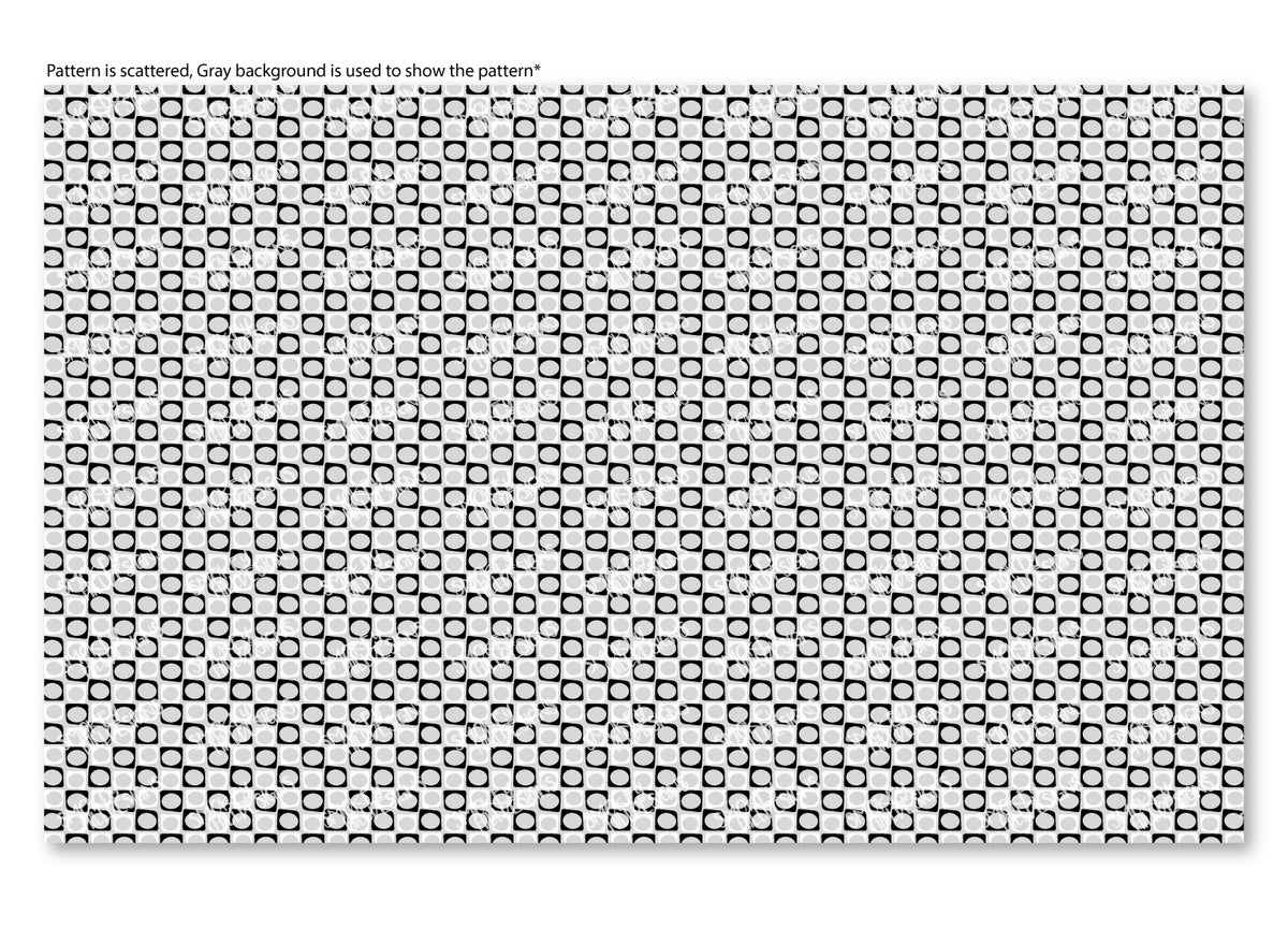 PatternPly® Scattered Black and White Squares product photo 2