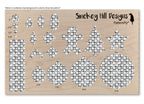 PatternPly® Scattered Black and White Squares product photo 3