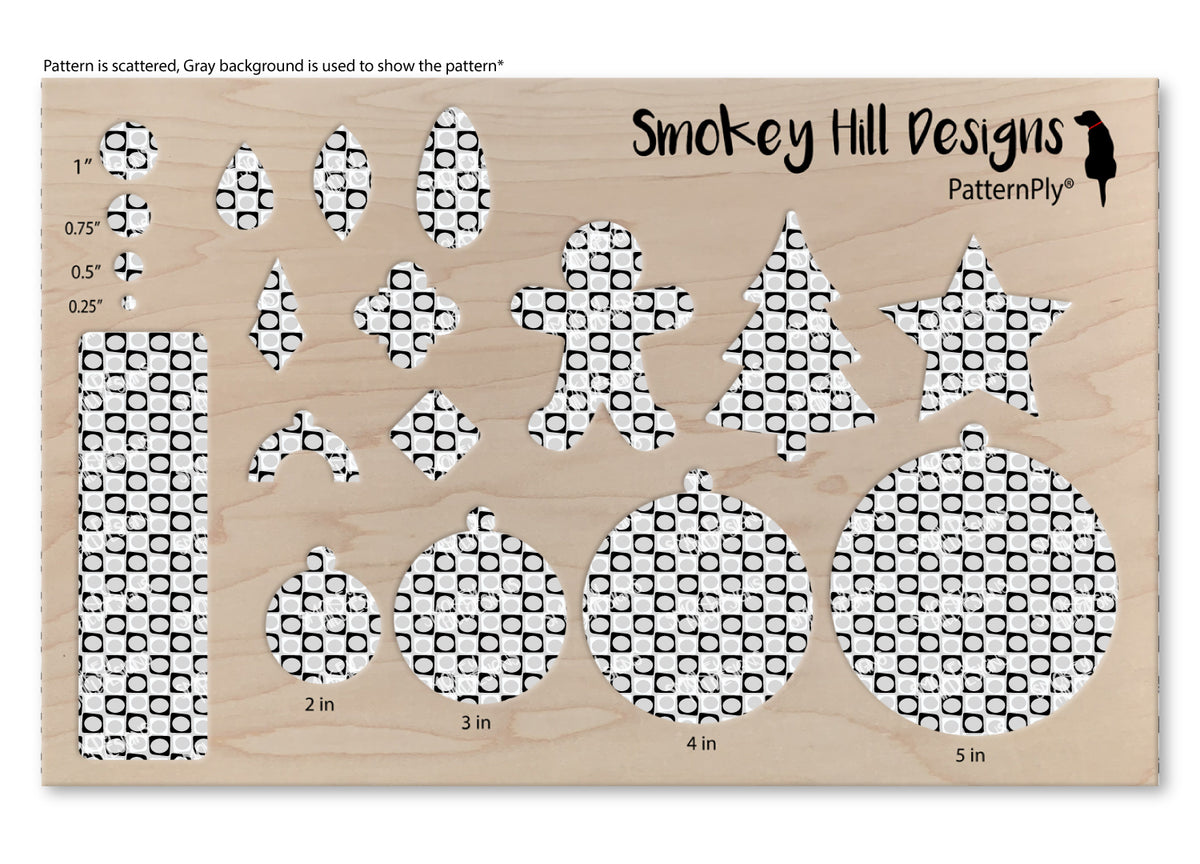 PatternPly® Scattered Black and White Squares product photo 3