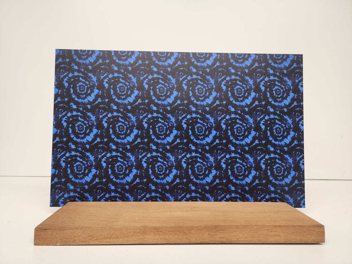 PatternPly® Full Coverage Blue and Black Tie Dye product photo 3