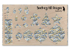 PatternPly® Transparent Blue and Gold Swirls product photo 3