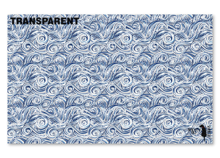 PatternPly® Transparent Blue and Gray Swirls