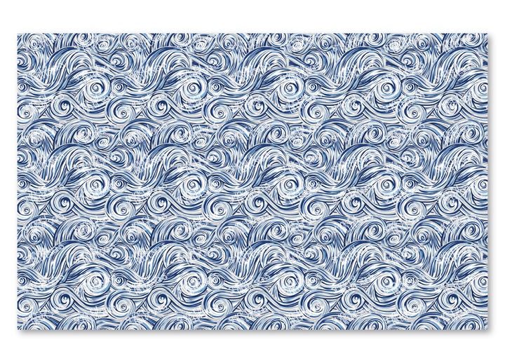 PatternPly® Scattered Blue and Gray Swirls
